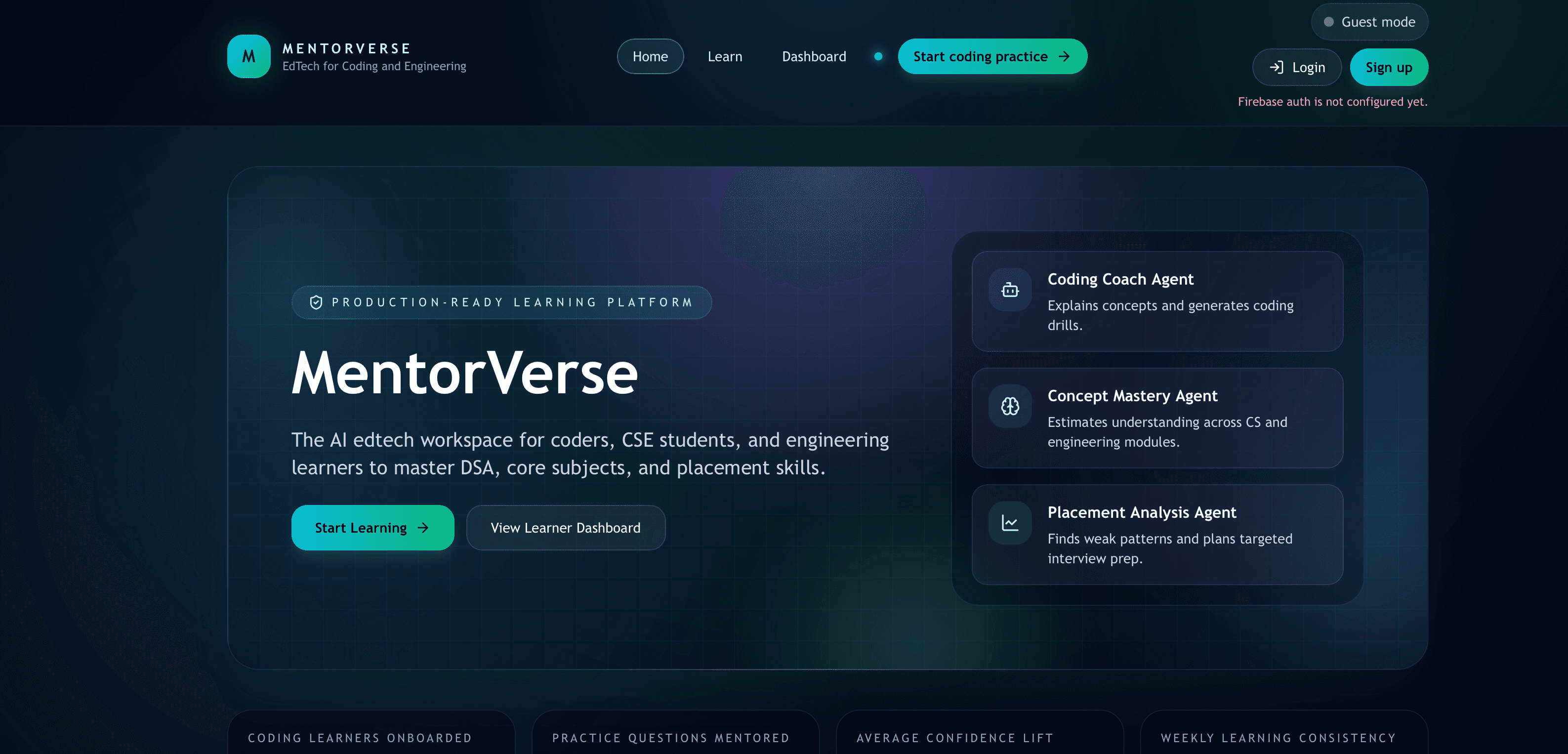 MentorVerse – Multi-Agent AI Learning Platform