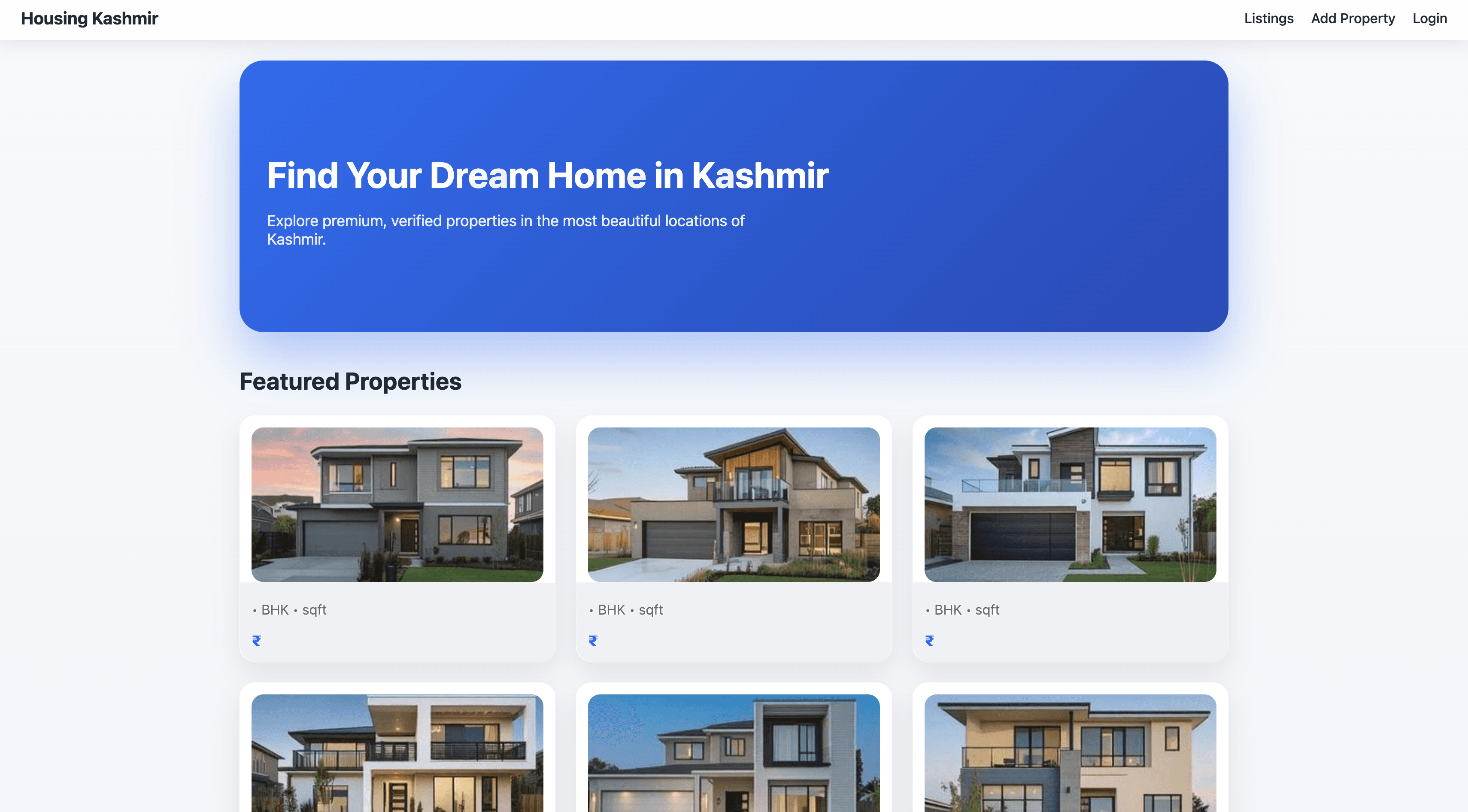 Property Site – Real Estate Platform